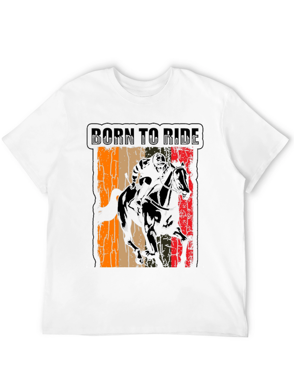 Born to Ride Graphic Tee - Equestrian Style