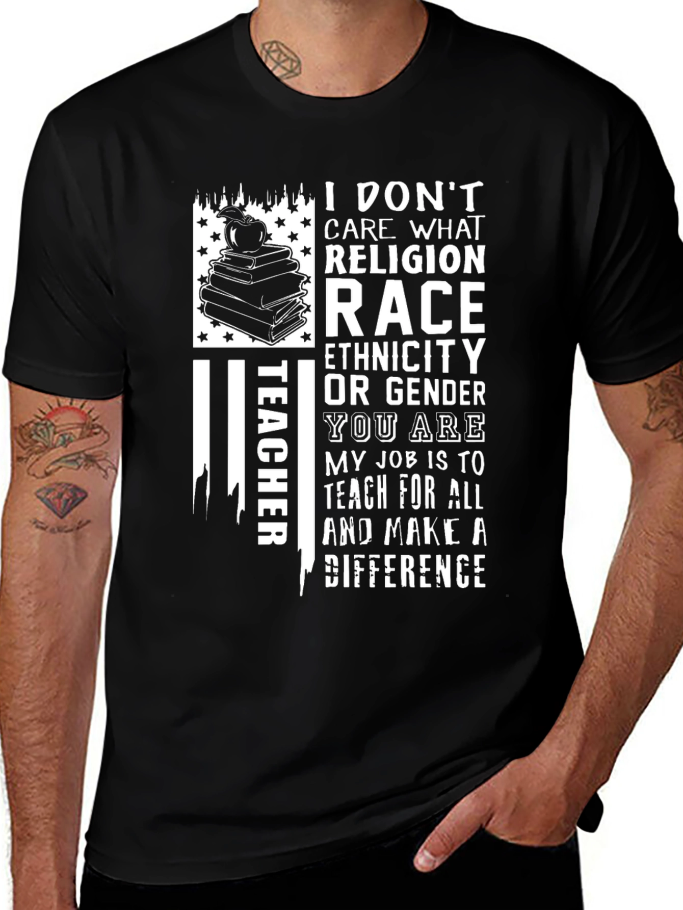 Teacher For All Graphic T-Shirt