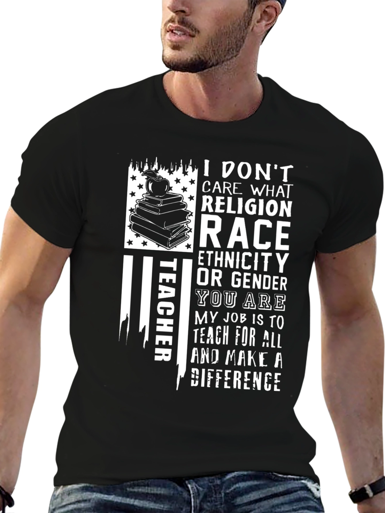 Teacher For All Graphic T-Shirt
