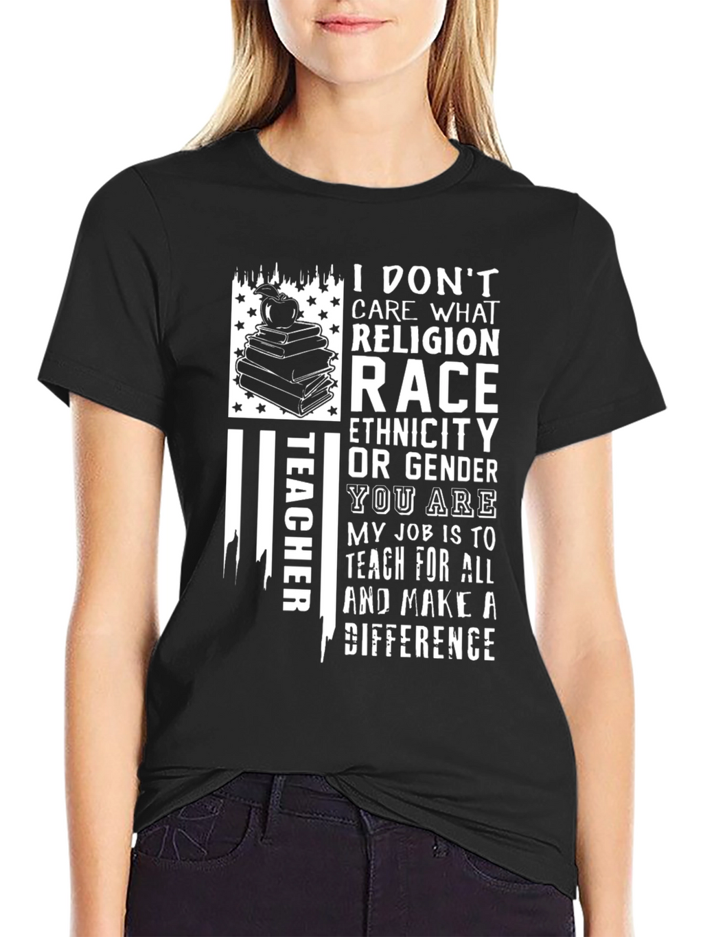 Teacher For All Graphic T-Shirt