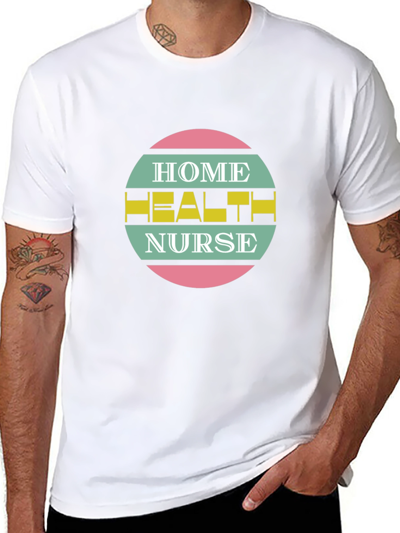 Home Health Nurse T-Shirt - Stylish Medical Apparel