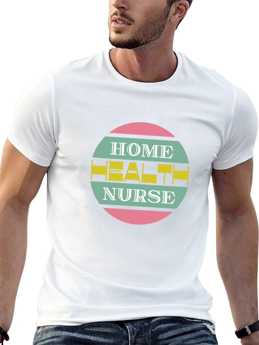 Home Health Nurse T-Shirt - Stylish Medical Apparel
