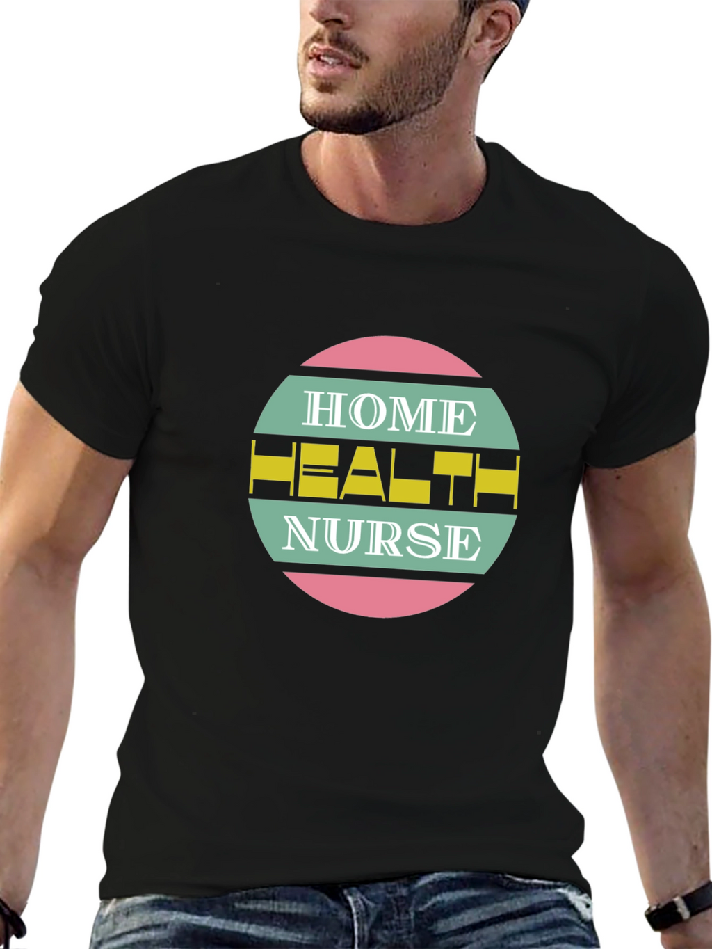 Home Health Nurse T-Shirt - Stylish Medical Apparel