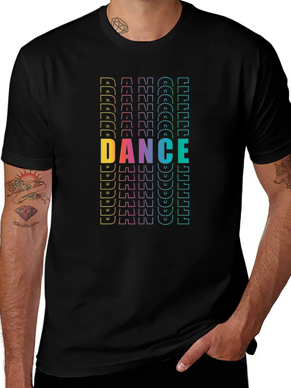 Retro Dance Graphic Tee - Unisex