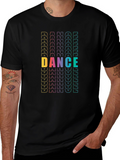 Retro Dance Graphic Tee - Unisex
