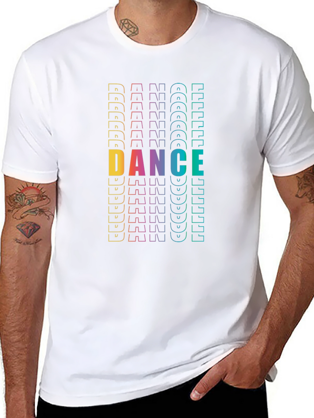 Retro Dance Graphic Tee - Unisex
