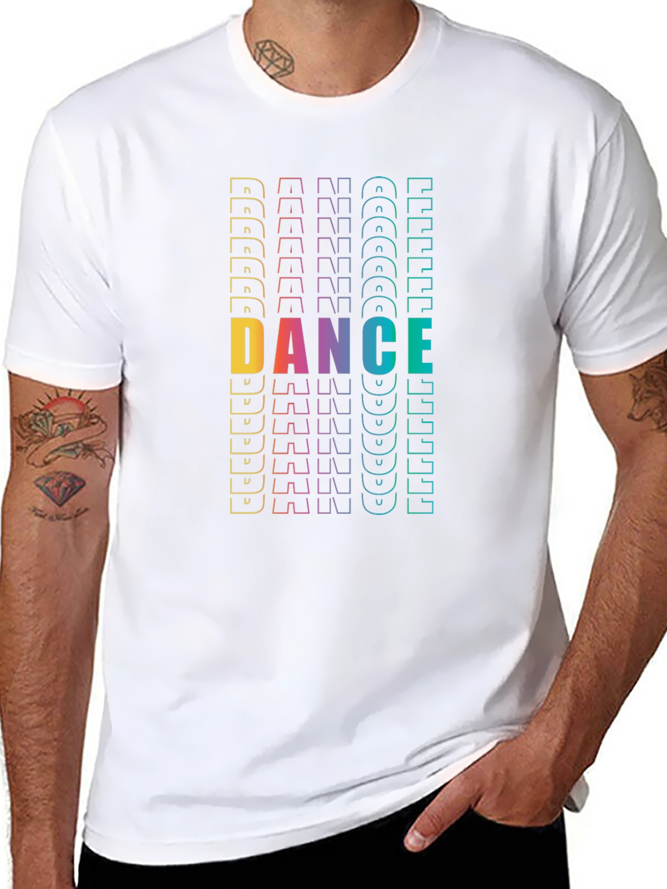 Retro Dance Graphic Tee - Unisex