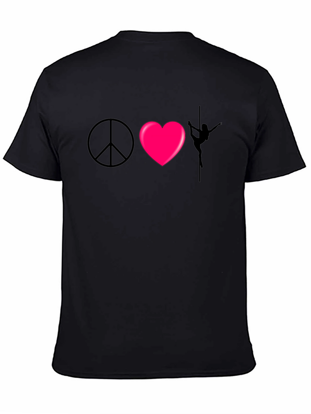 Peace Love Pole Dance T-Shirt - Unisex