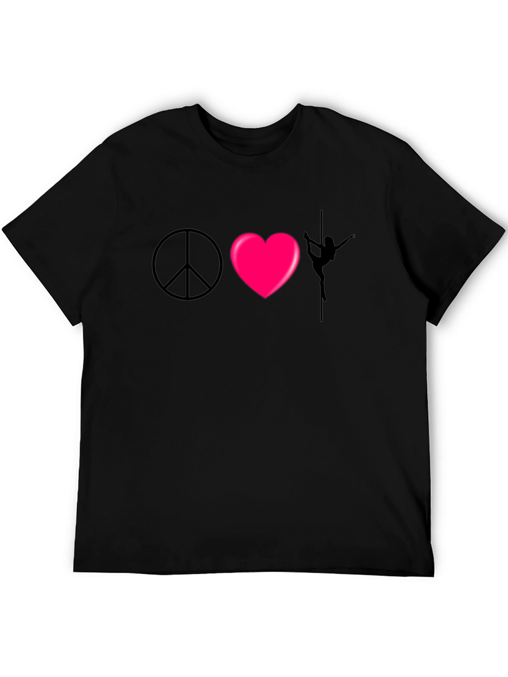 Peace Love Pole Dance T-Shirt - Unisex