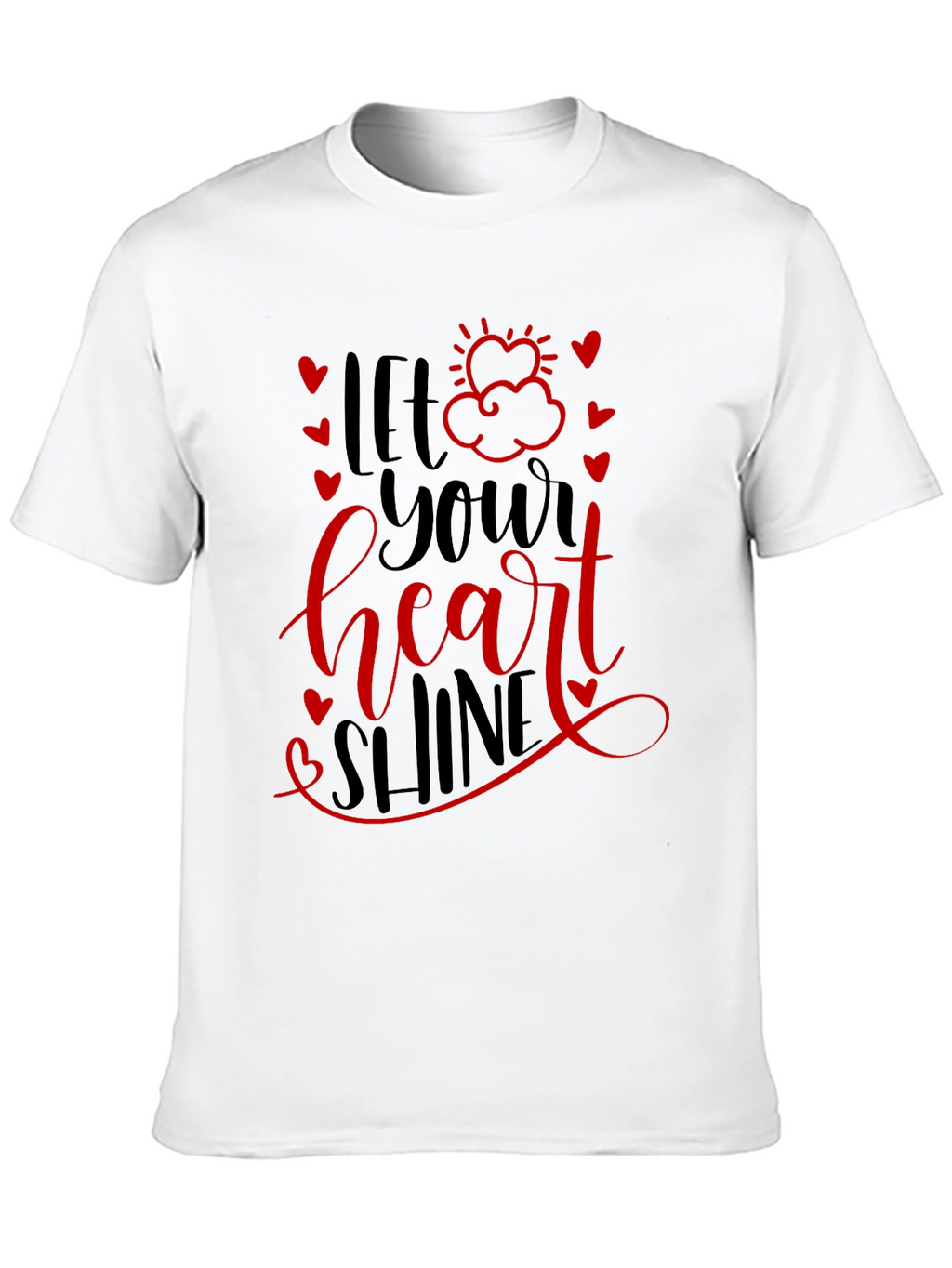 Let Your Heart Shine Graphic Tee