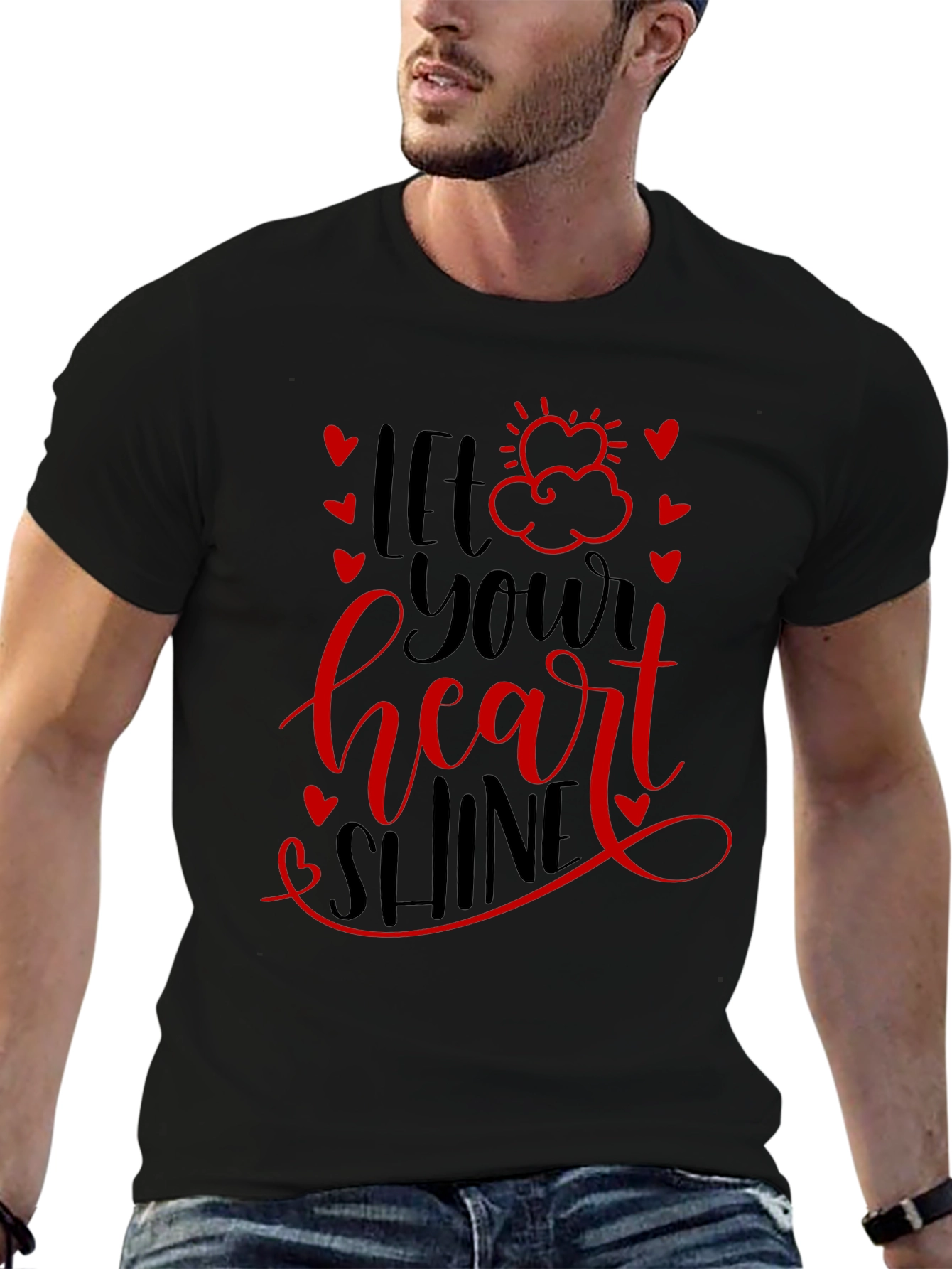 Let Your Heart Shine Graphic Tee