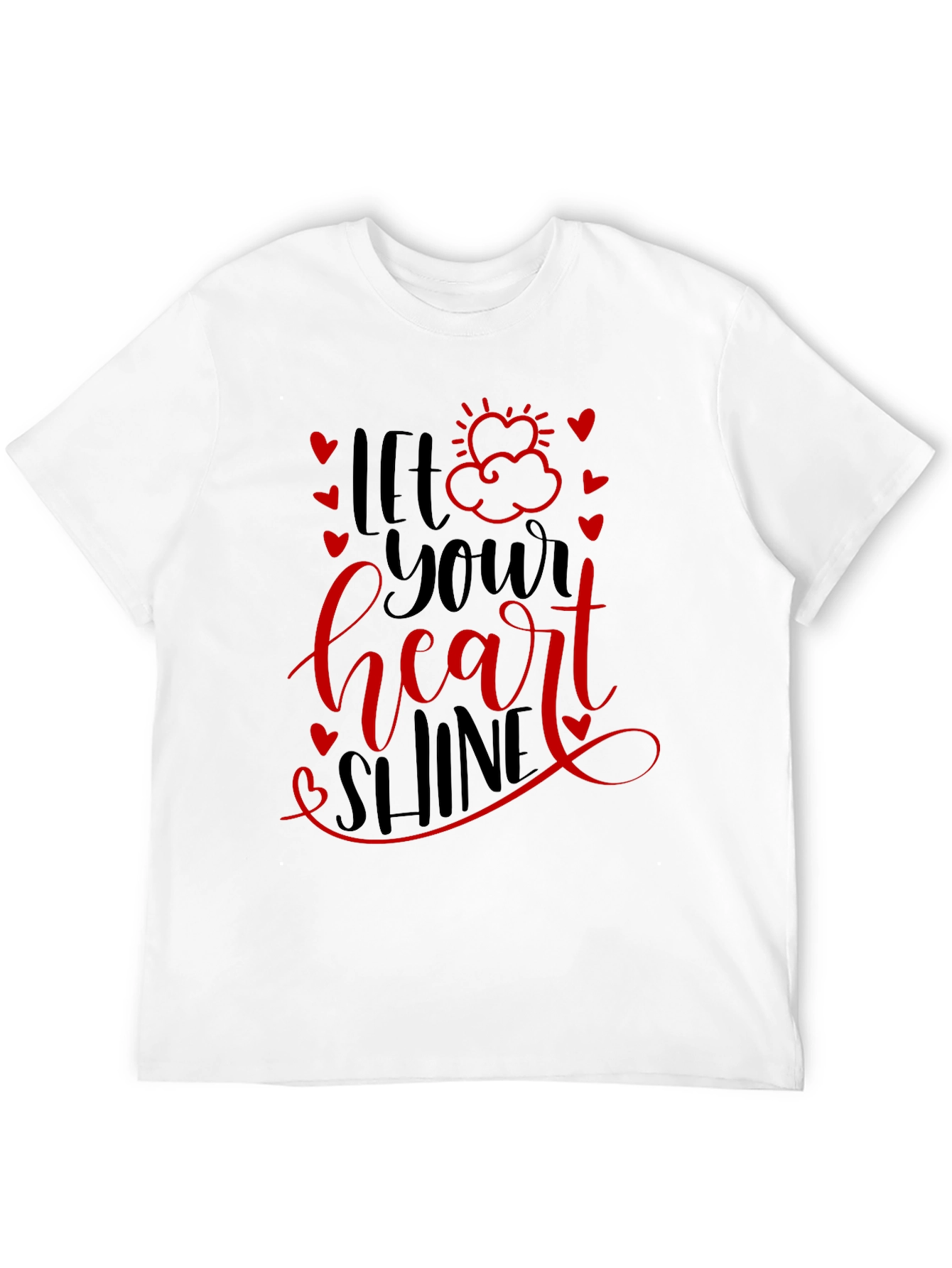 Let Your Heart Shine Graphic Tee