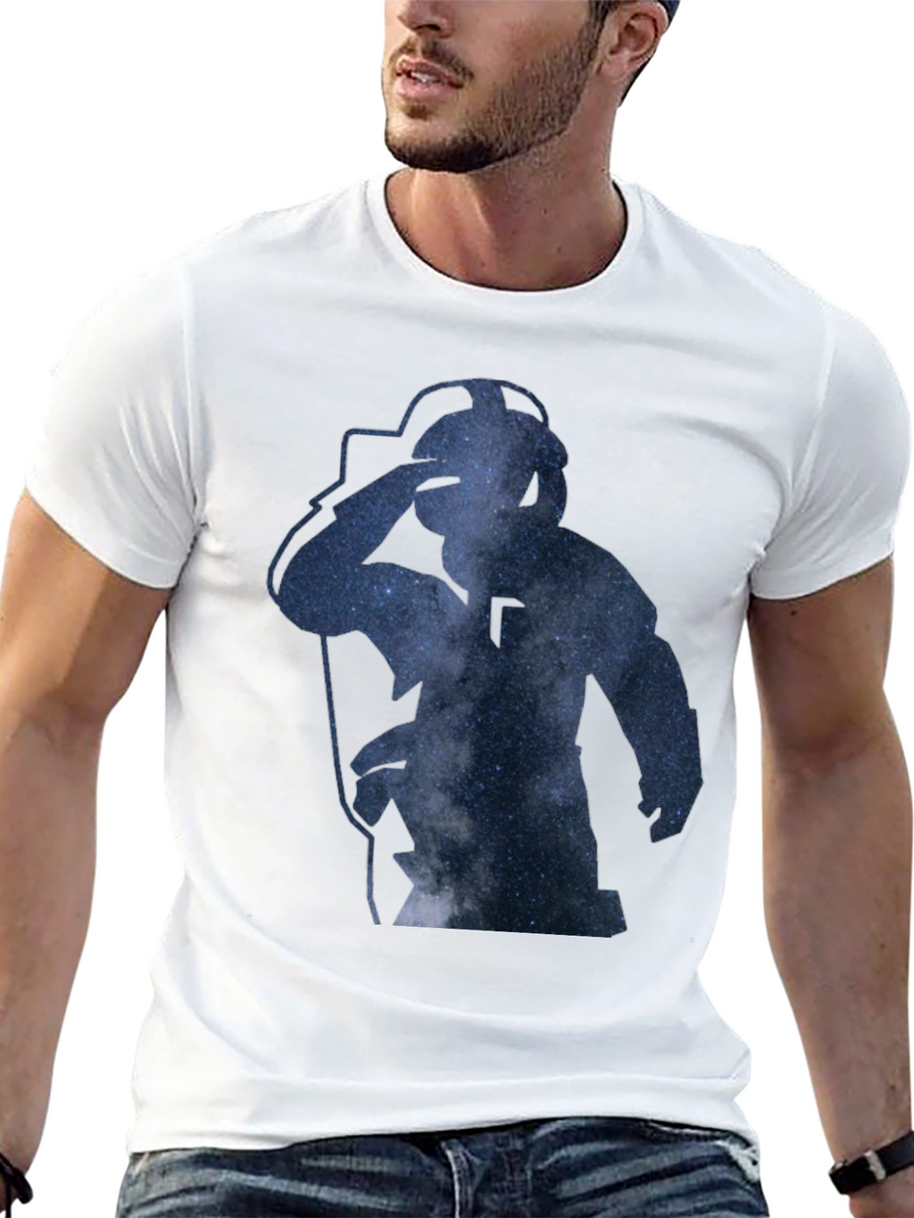 Galaxy Soldier Graphic T-Shirt