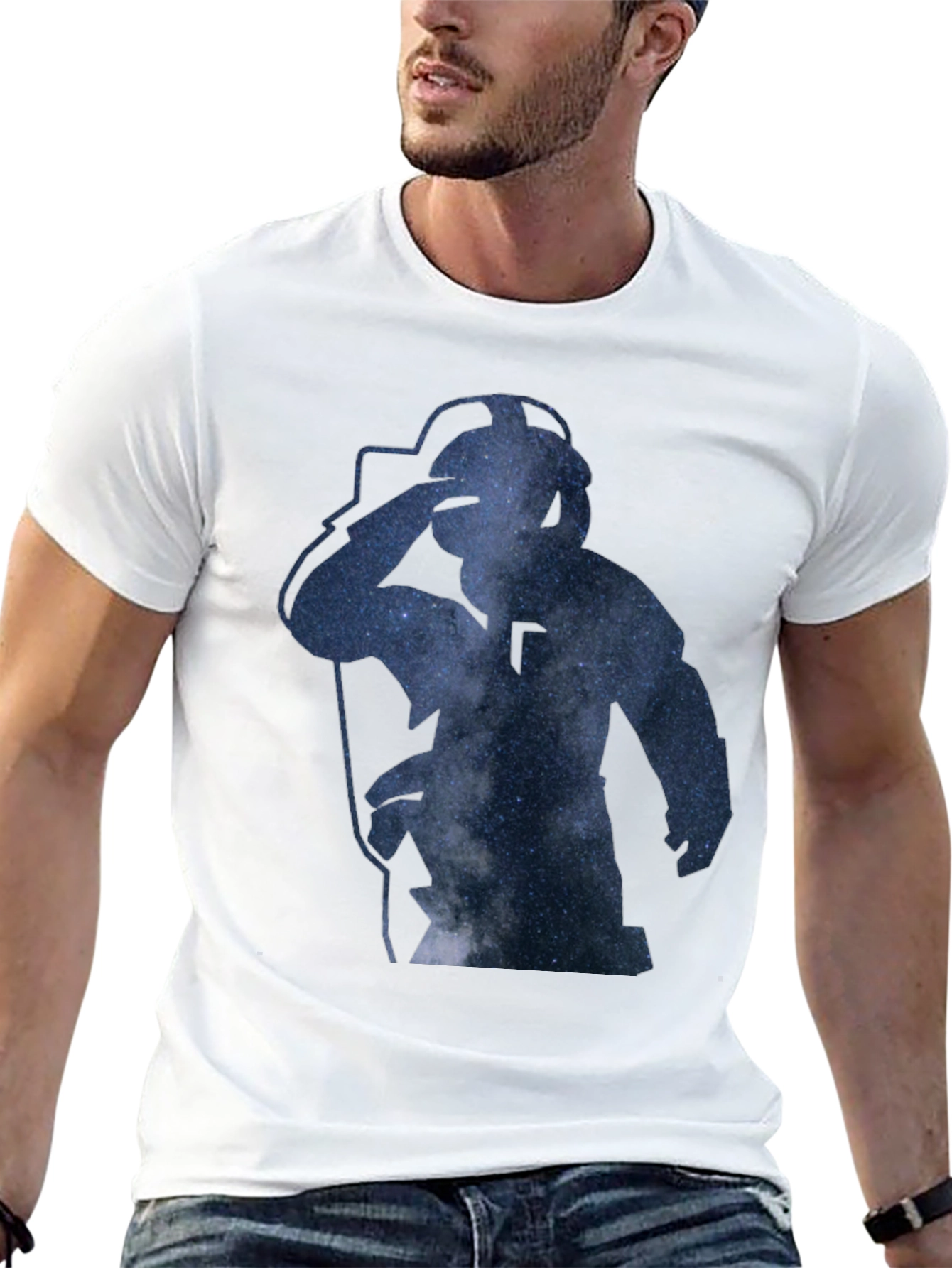 Galaxy Soldier Graphic T-Shirt