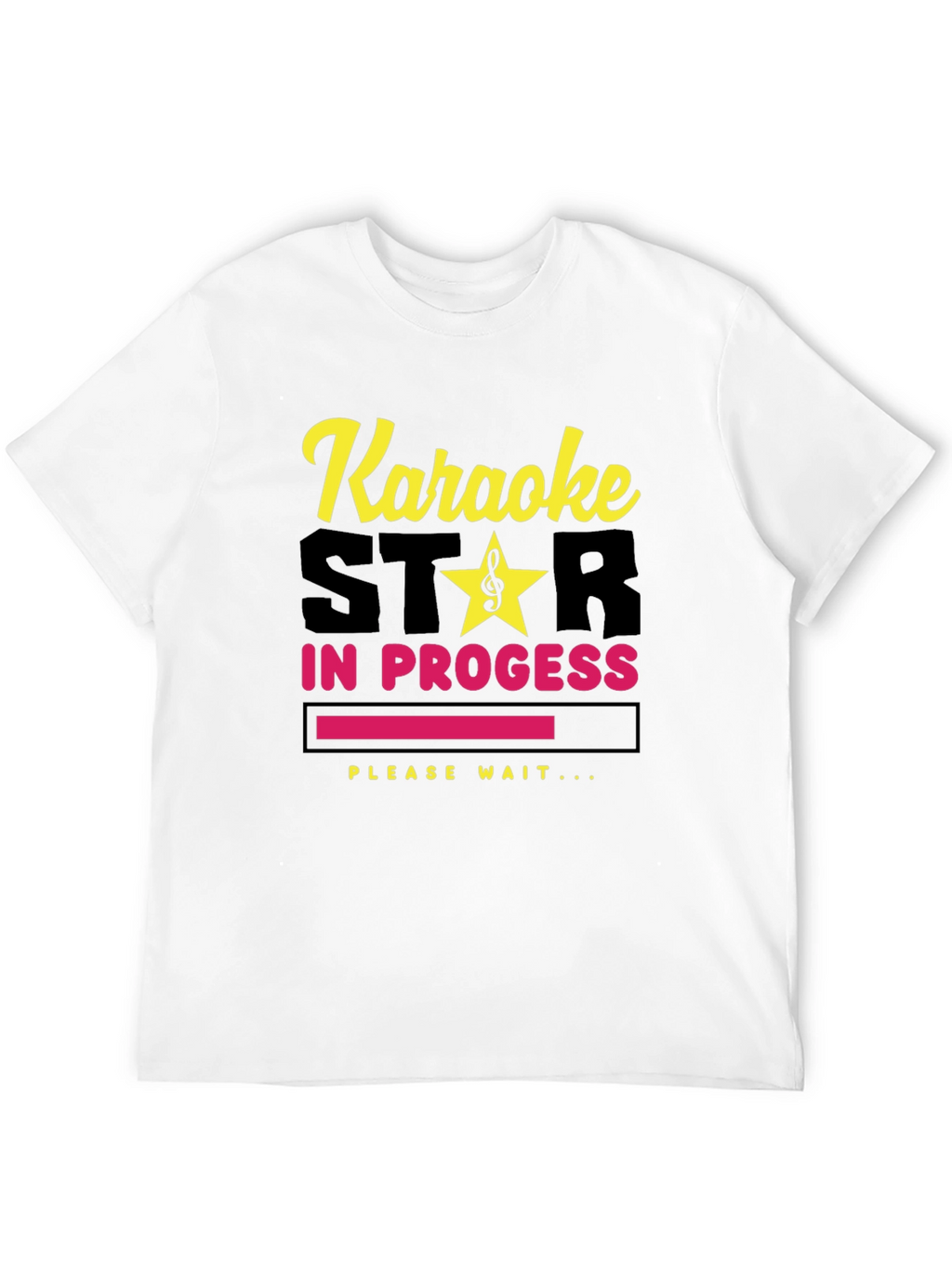 Karaoke Star In Progress Graphic T-Shirt
