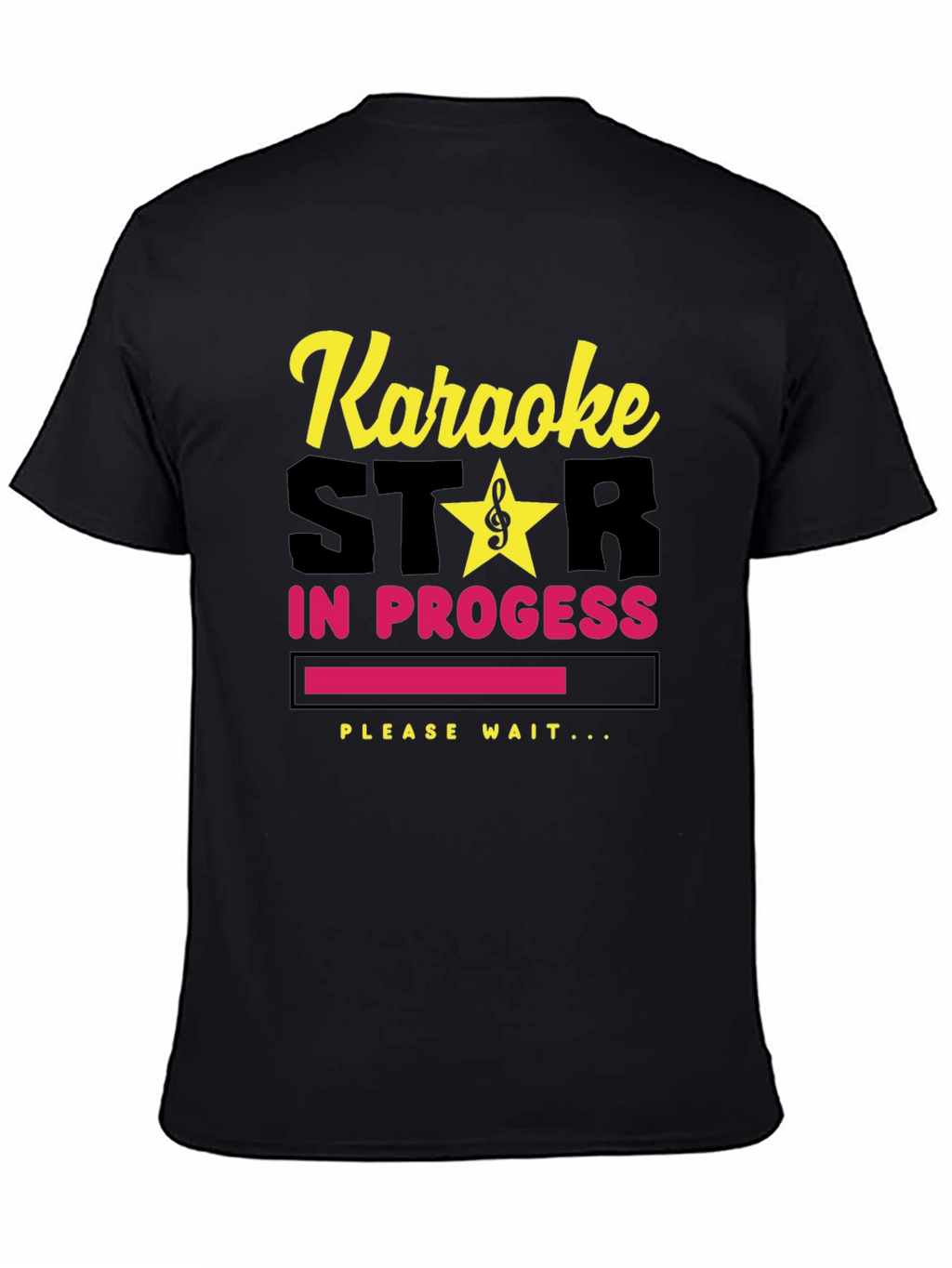Karaoke Star In Progress Graphic T-Shirt