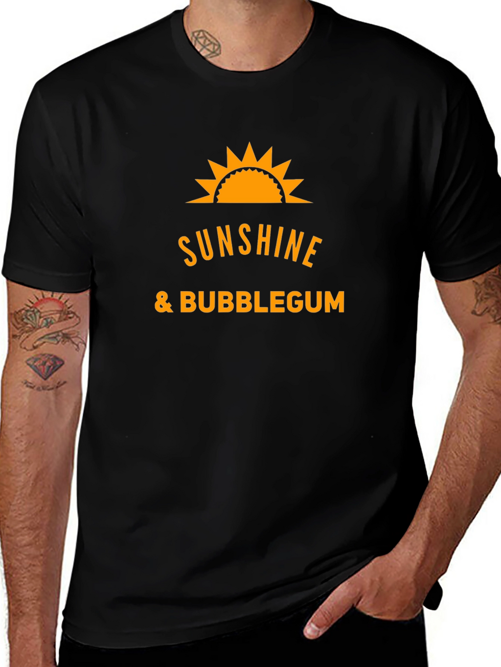 Sunshine & Bubblegum Graphic T-Shirt