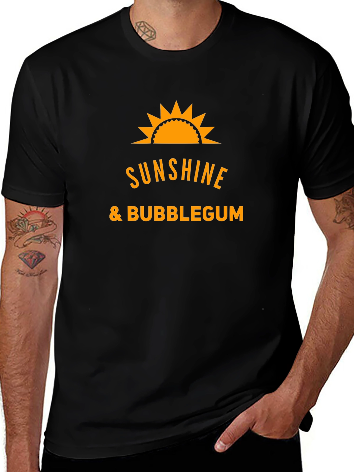 Sunshine & Bubblegum Graphic T-Shirt