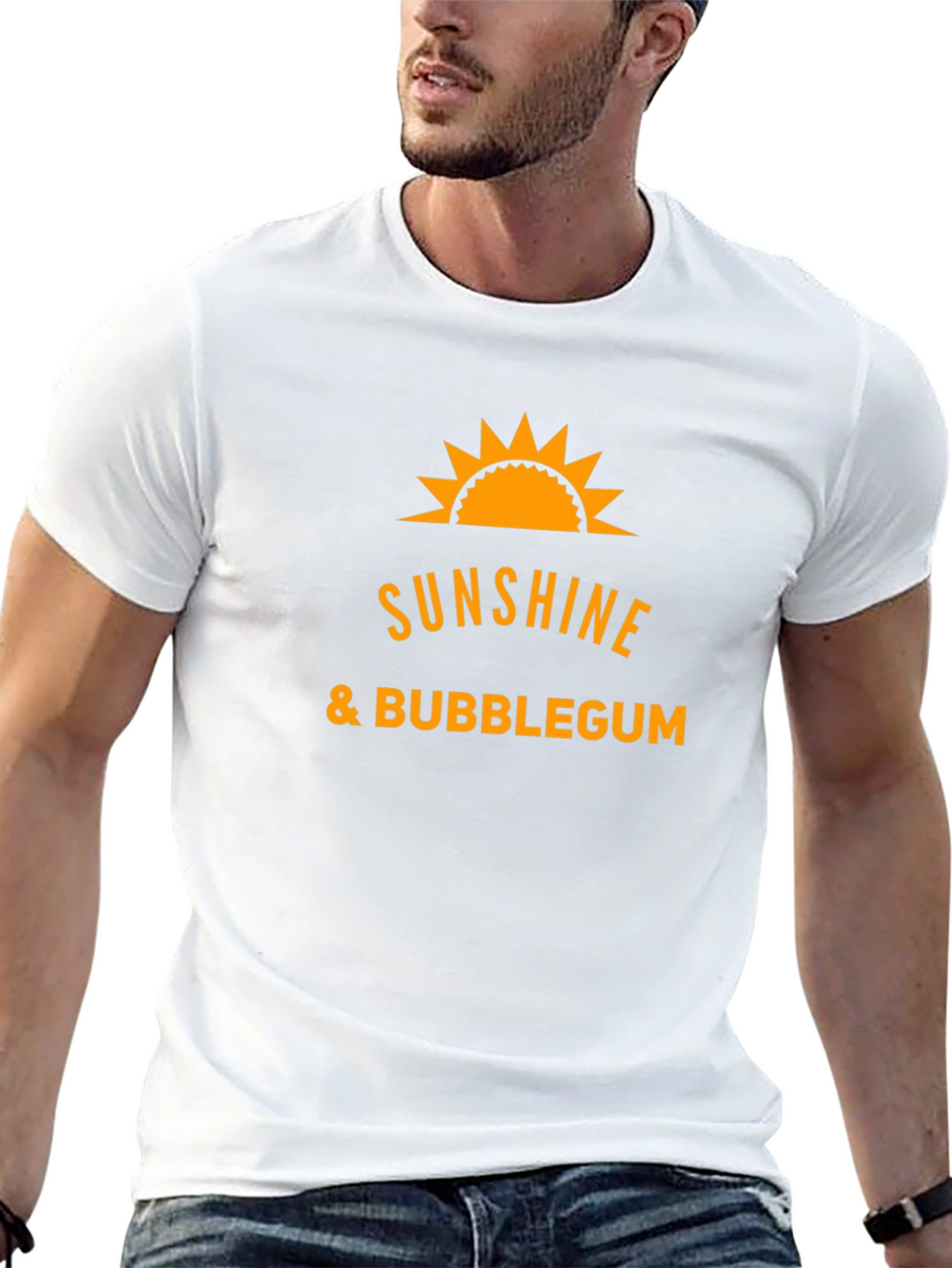 Sunshine & Bubblegum Graphic T-Shirt