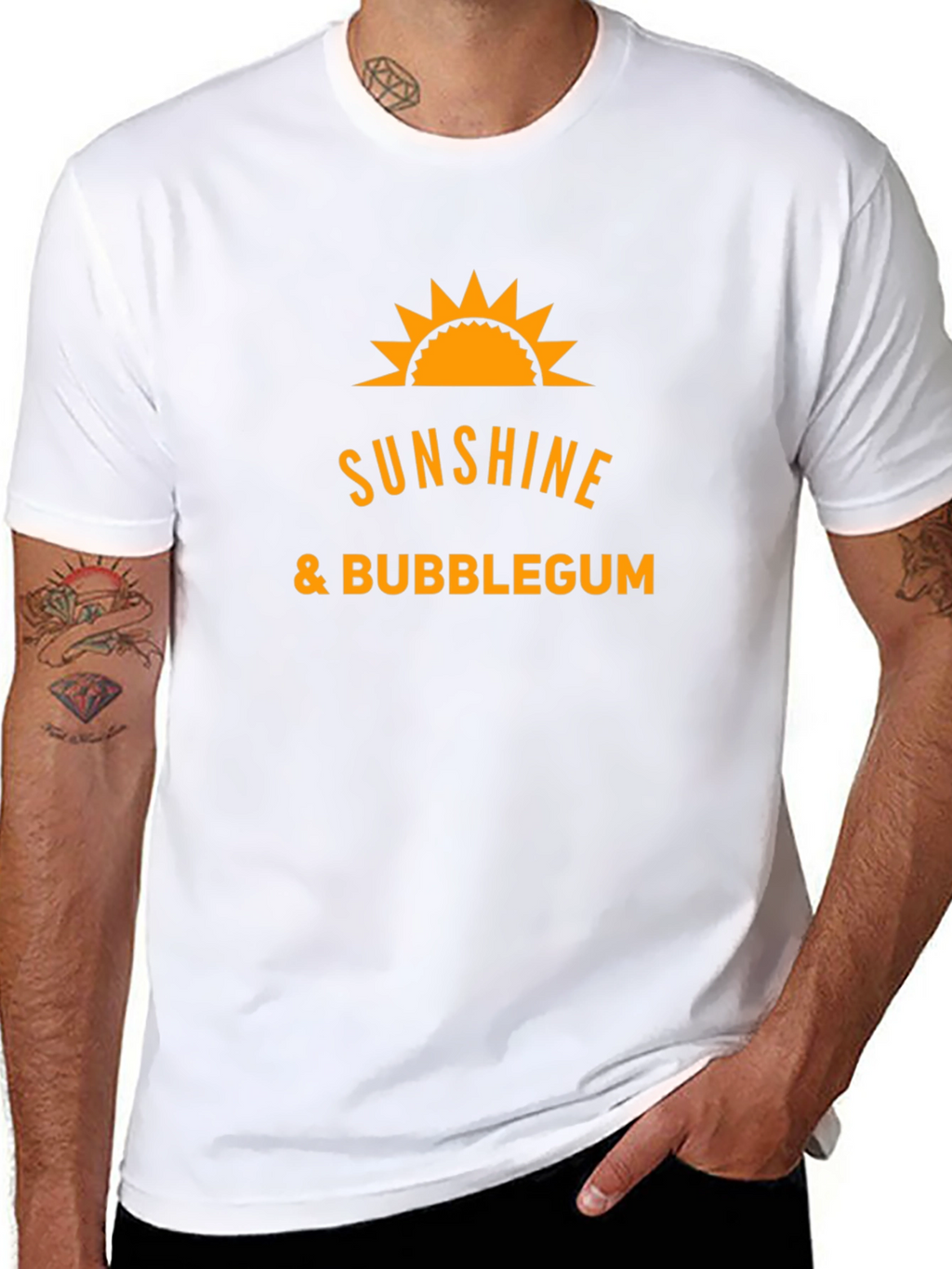 Sunshine & Bubblegum Graphic T-Shirt