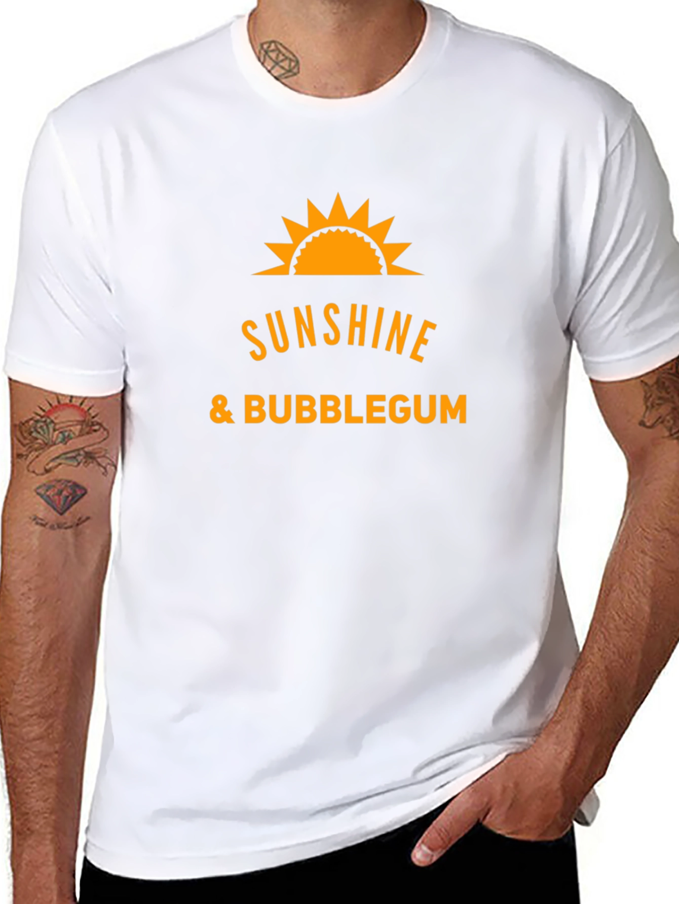 Sunshine & Bubblegum Graphic T-Shirt