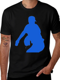 Baseball Pitcher Silhouette T-Shirt