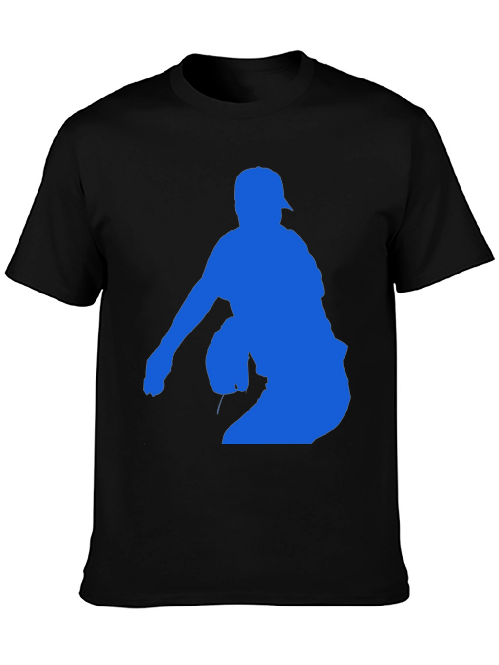 Baseball Pitcher Silhouette T-Shirt