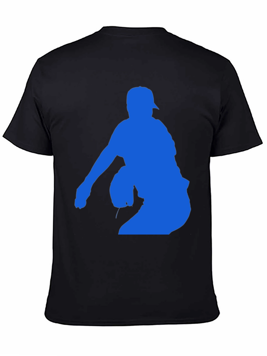 Baseball Pitcher Silhouette T-Shirt