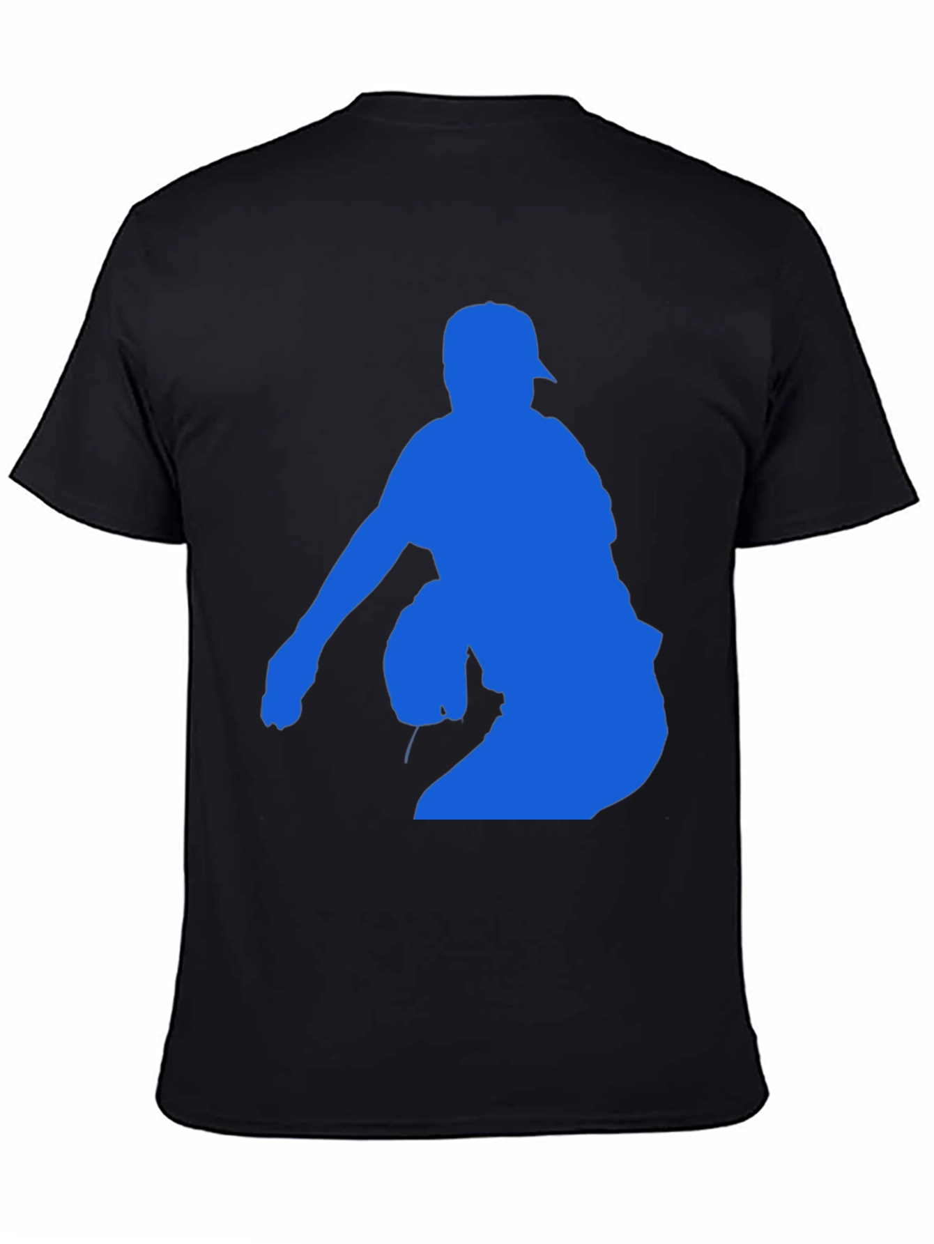 Baseball Pitcher Silhouette T-Shirt
