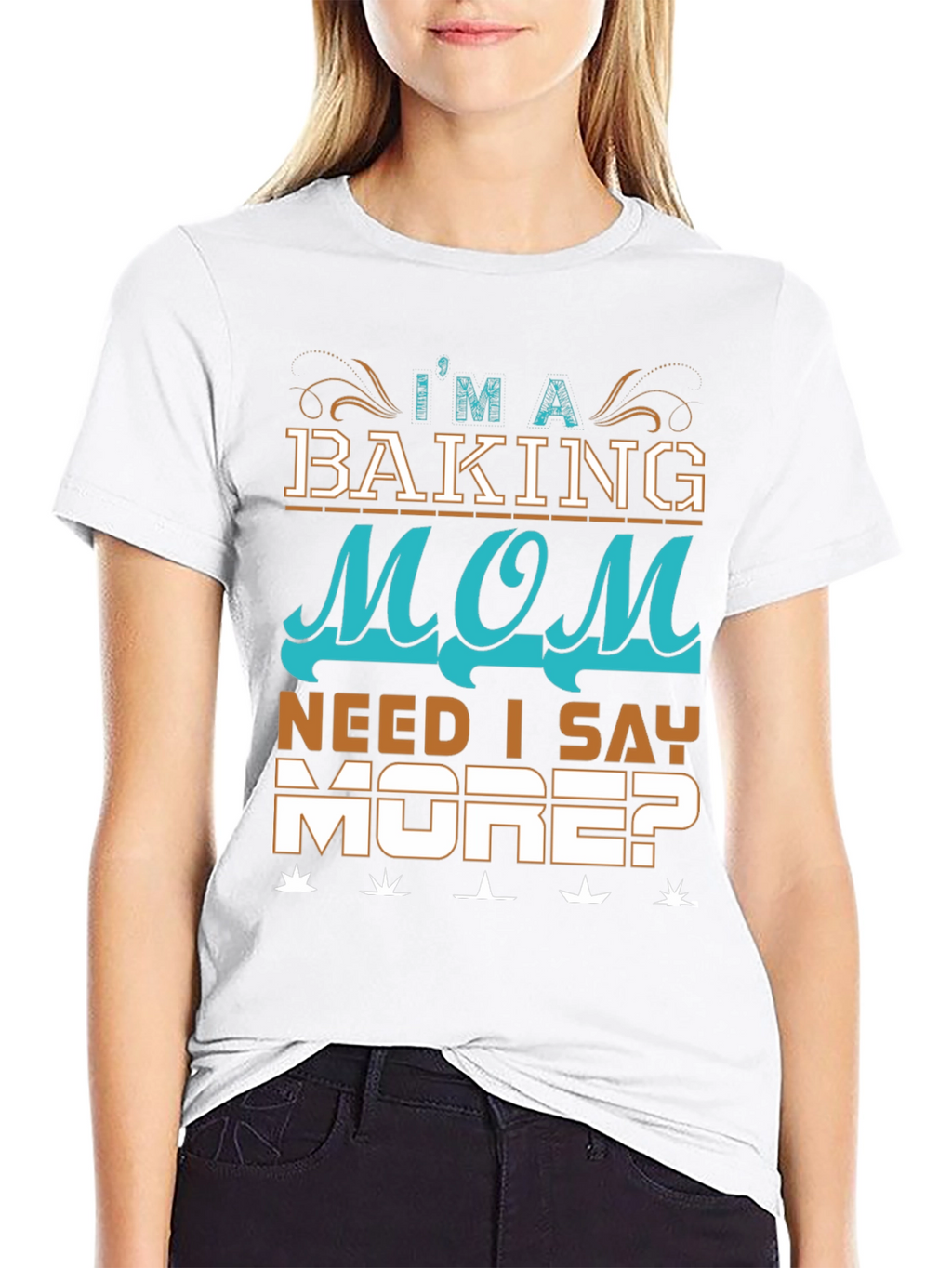 Baking Mom T-Shirt - Im A Baking Mom Tee