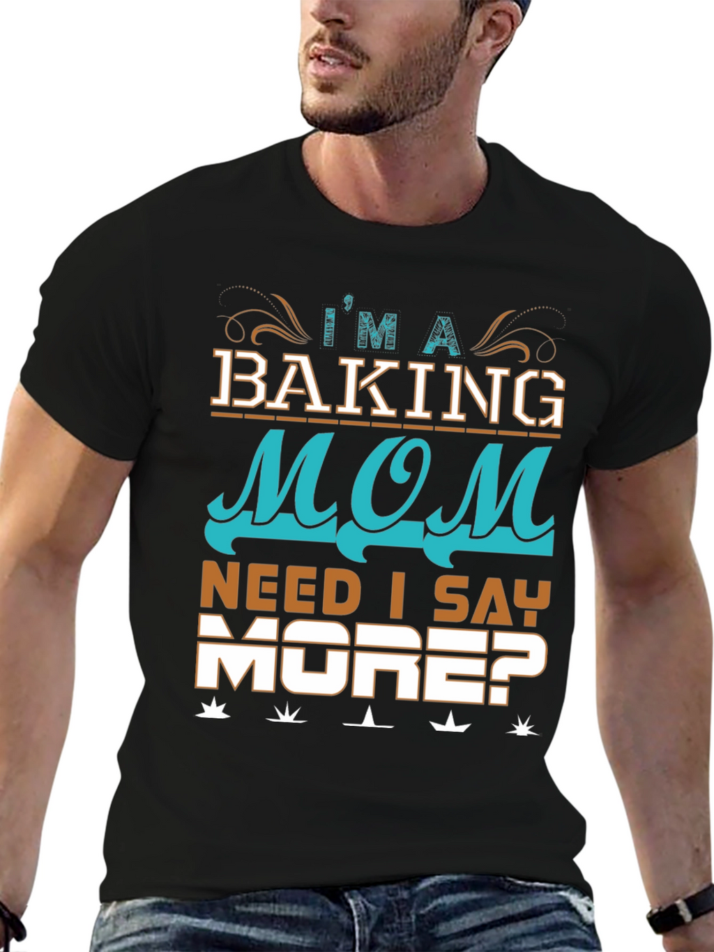 Baking Mom T-Shirt - Im A Baking Mom Tee