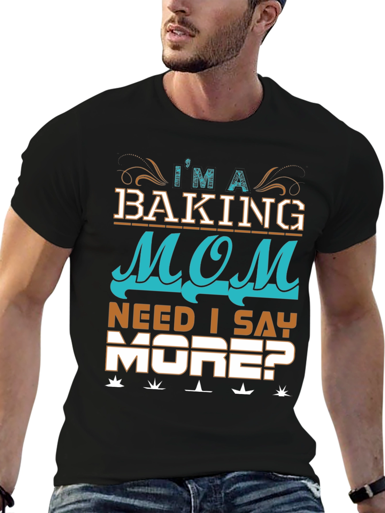 Baking Mom T-Shirt - Im A Baking Mom Tee