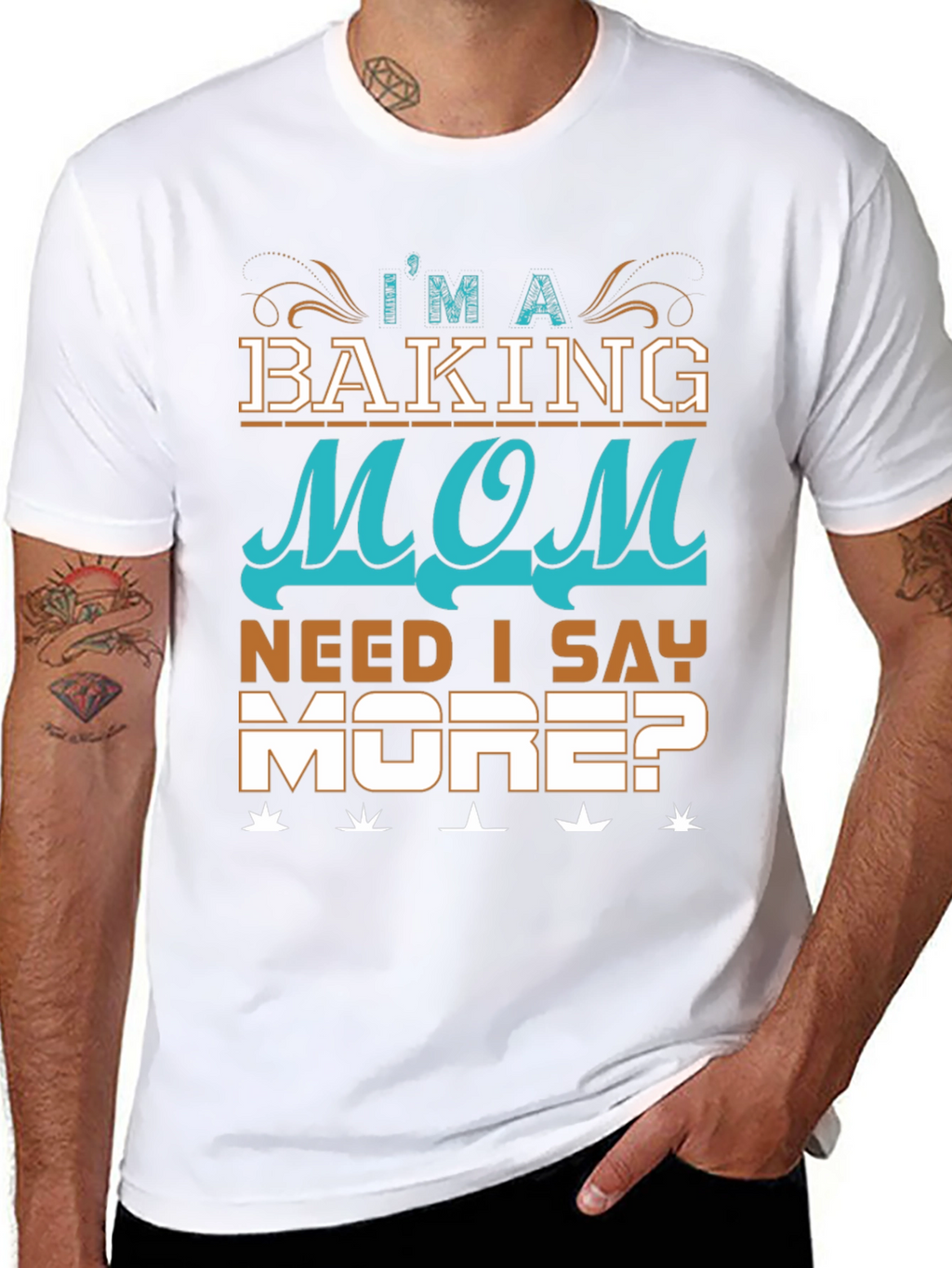 Baking Mom T-Shirt - Im A Baking Mom Tee