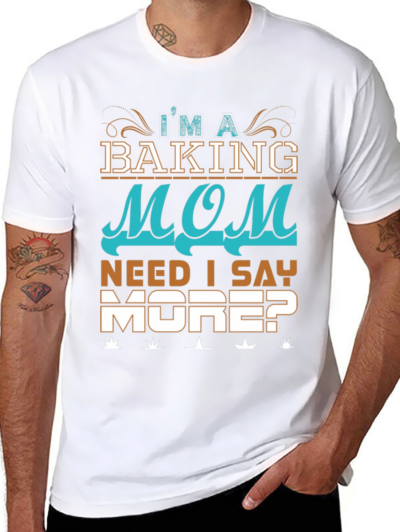 Baking Mom T-Shirt - Im A Baking Mom Tee