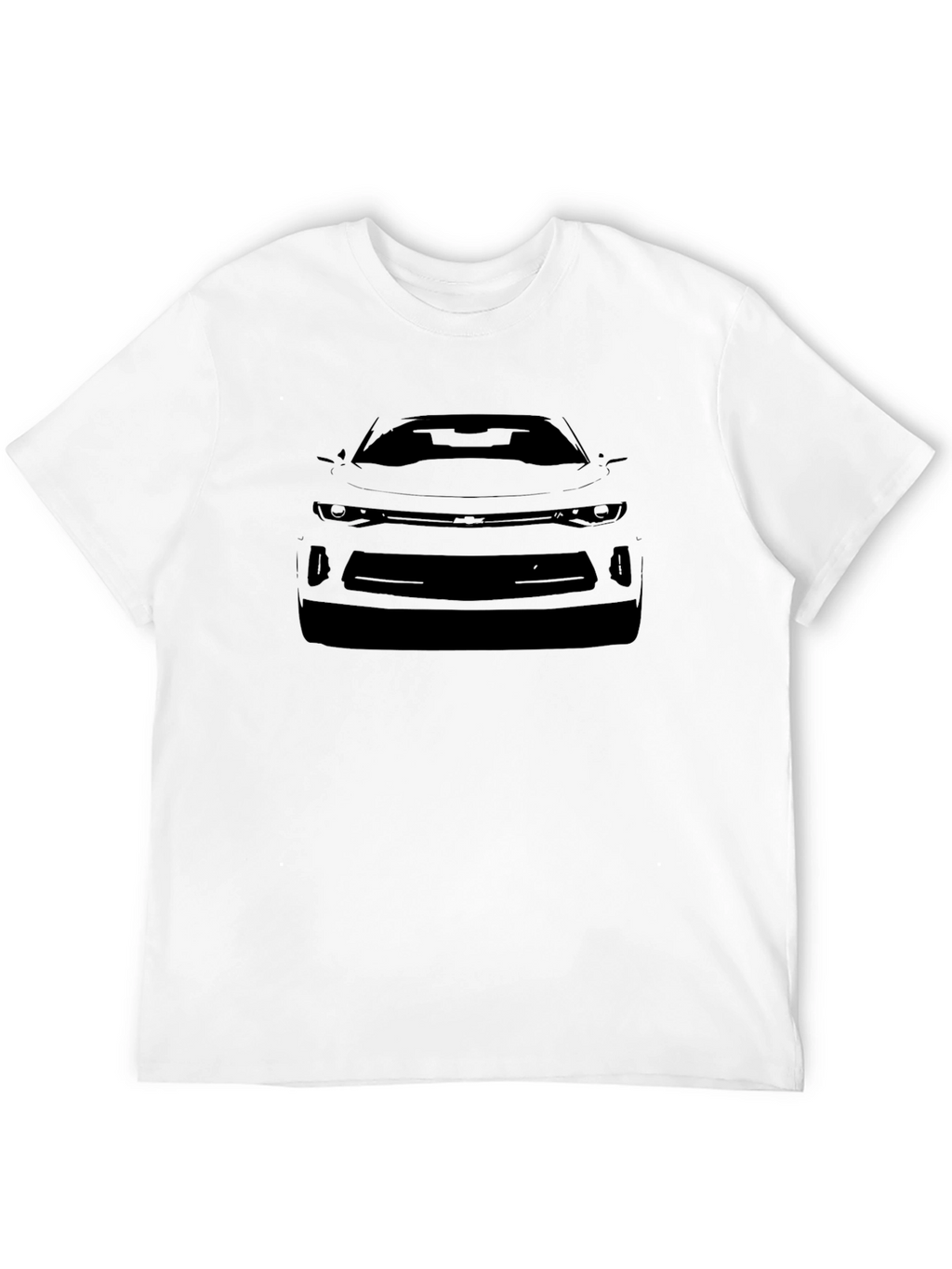Sleek Black Car Graphic Tee - Modern Automotive Style