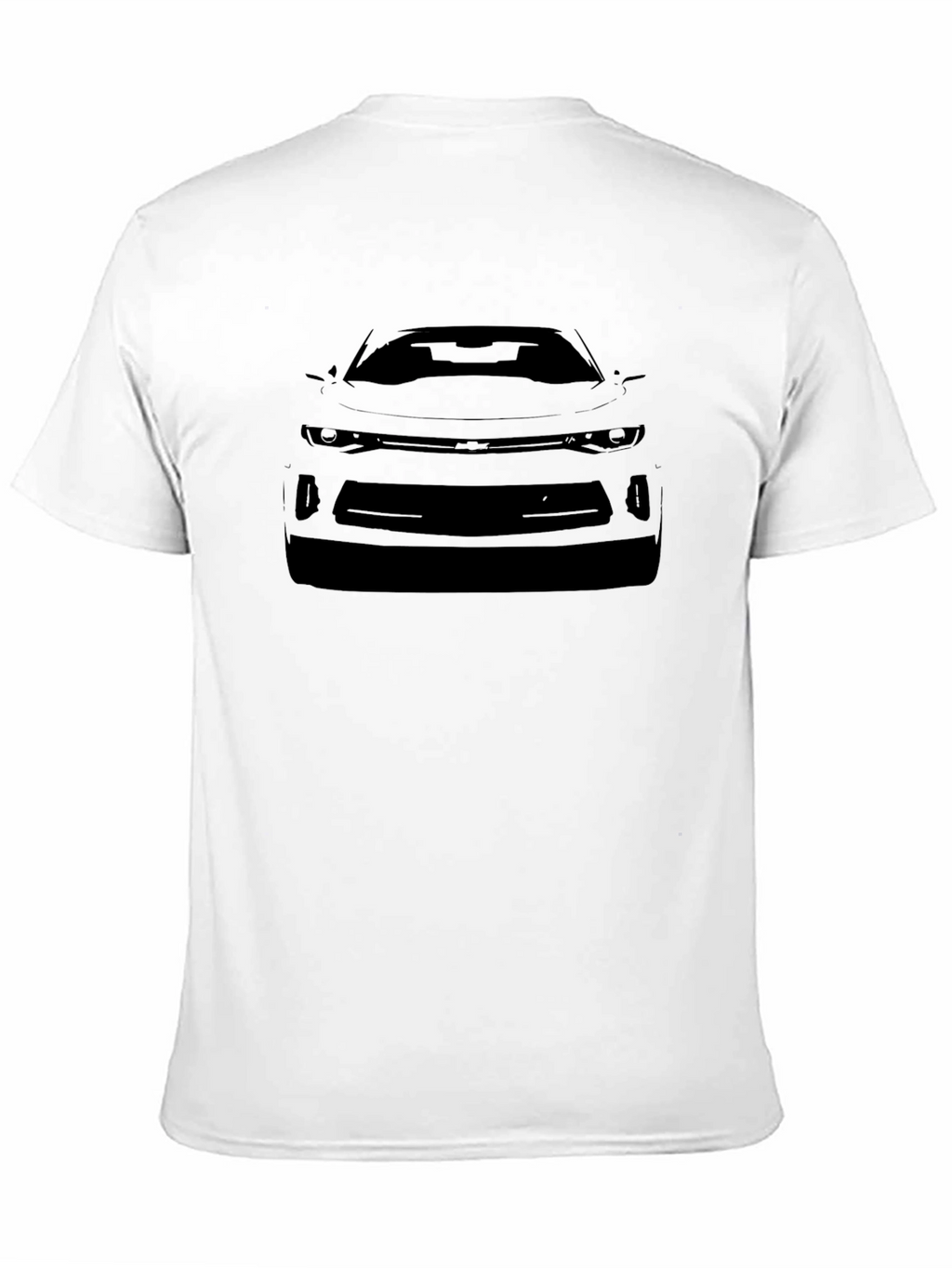 Sleek Black Car Graphic Tee - Modern Automotive Style