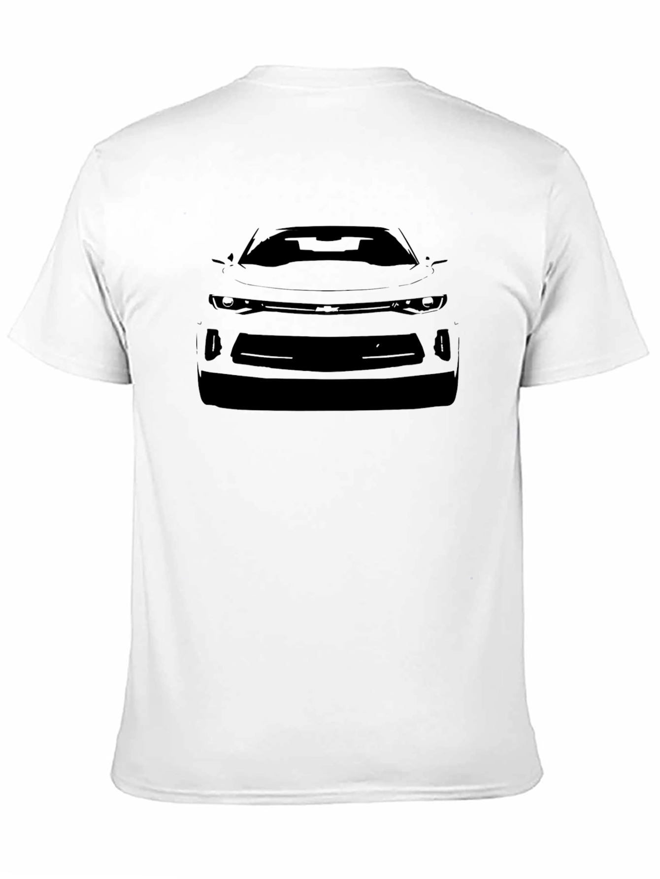 Sleek Black Car Graphic Tee - Modern Automotive Style