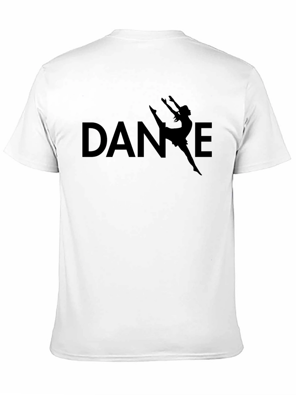 Dance Silhouette Graphic Tee - Black