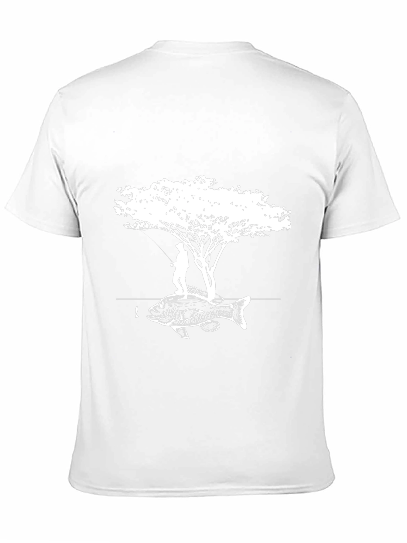 Fisherman & Fish Graphic Tee