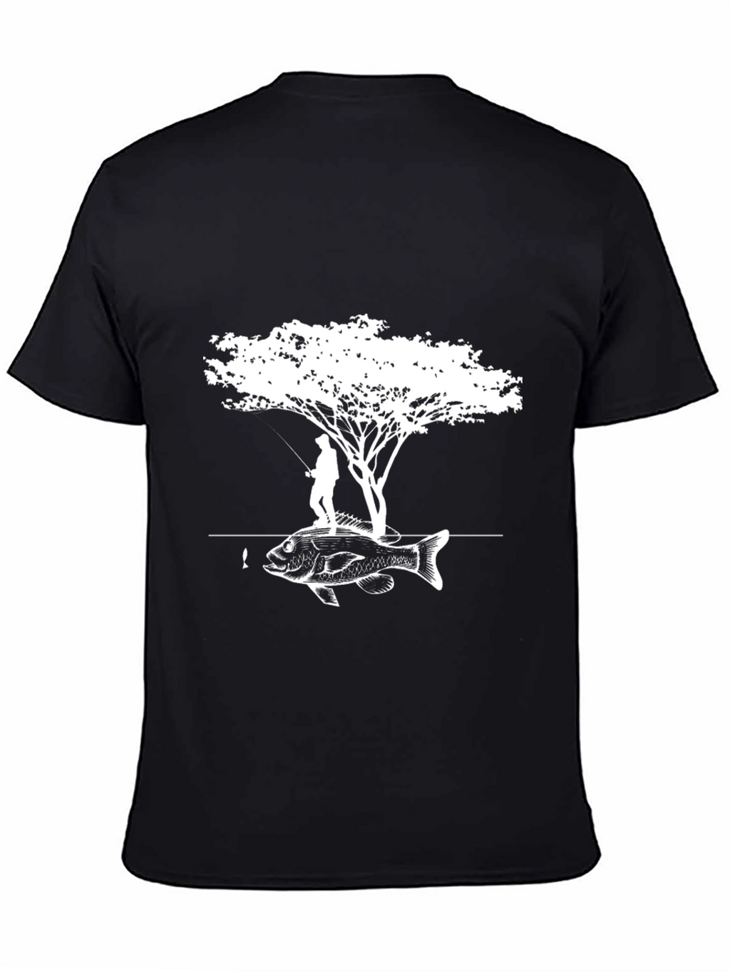 Fisherman & Fish Graphic Tee