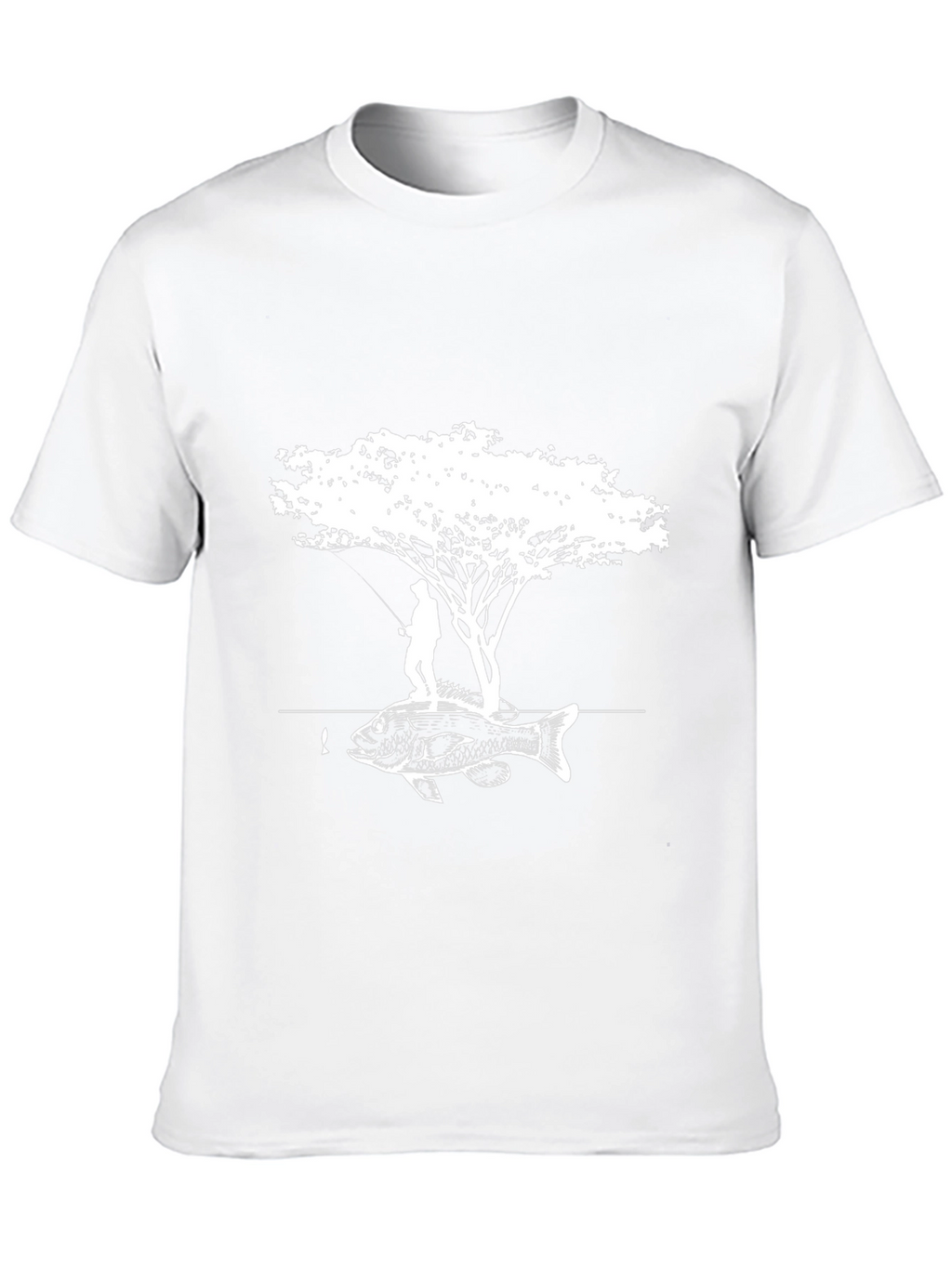 Fisherman & Fish Graphic Tee