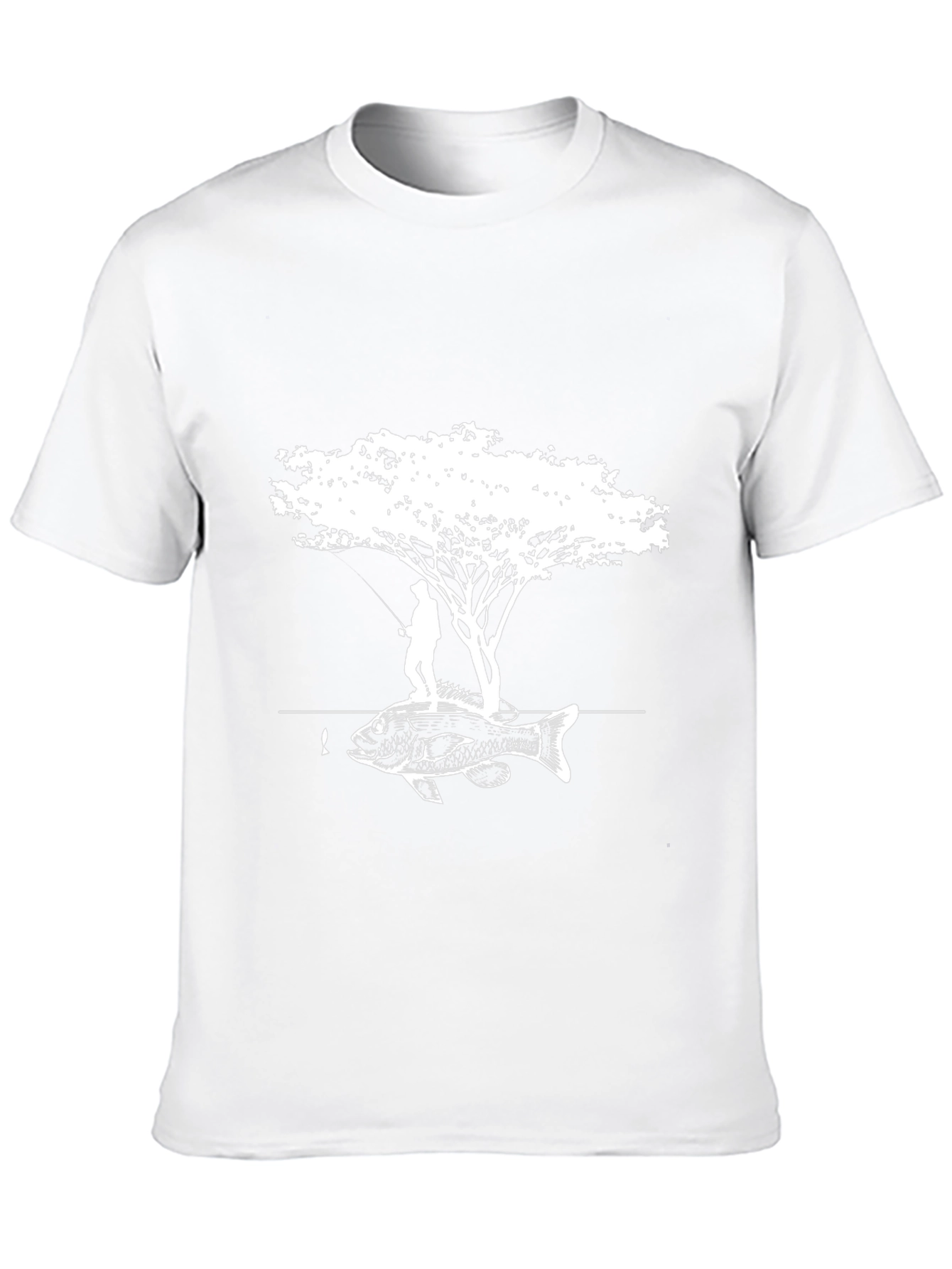 Fisherman & Fish Graphic Tee