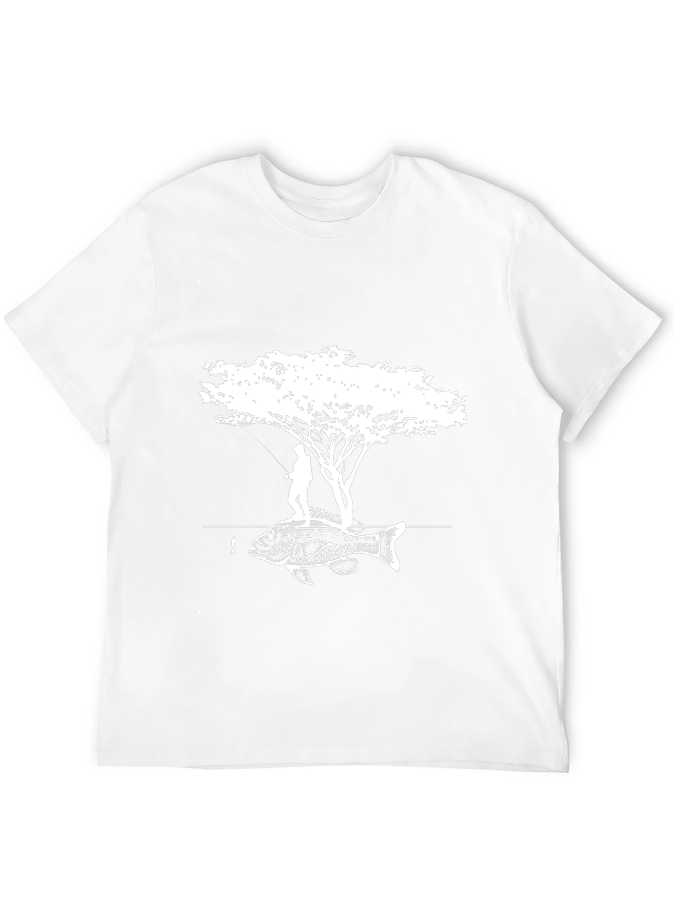 Fisherman & Fish Graphic Tee