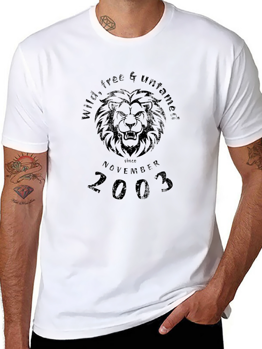 Wild Free & Untamed Since November 2003 T-Shirt