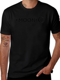 Lunar Phase Graphic Tee - Stylish Comfort