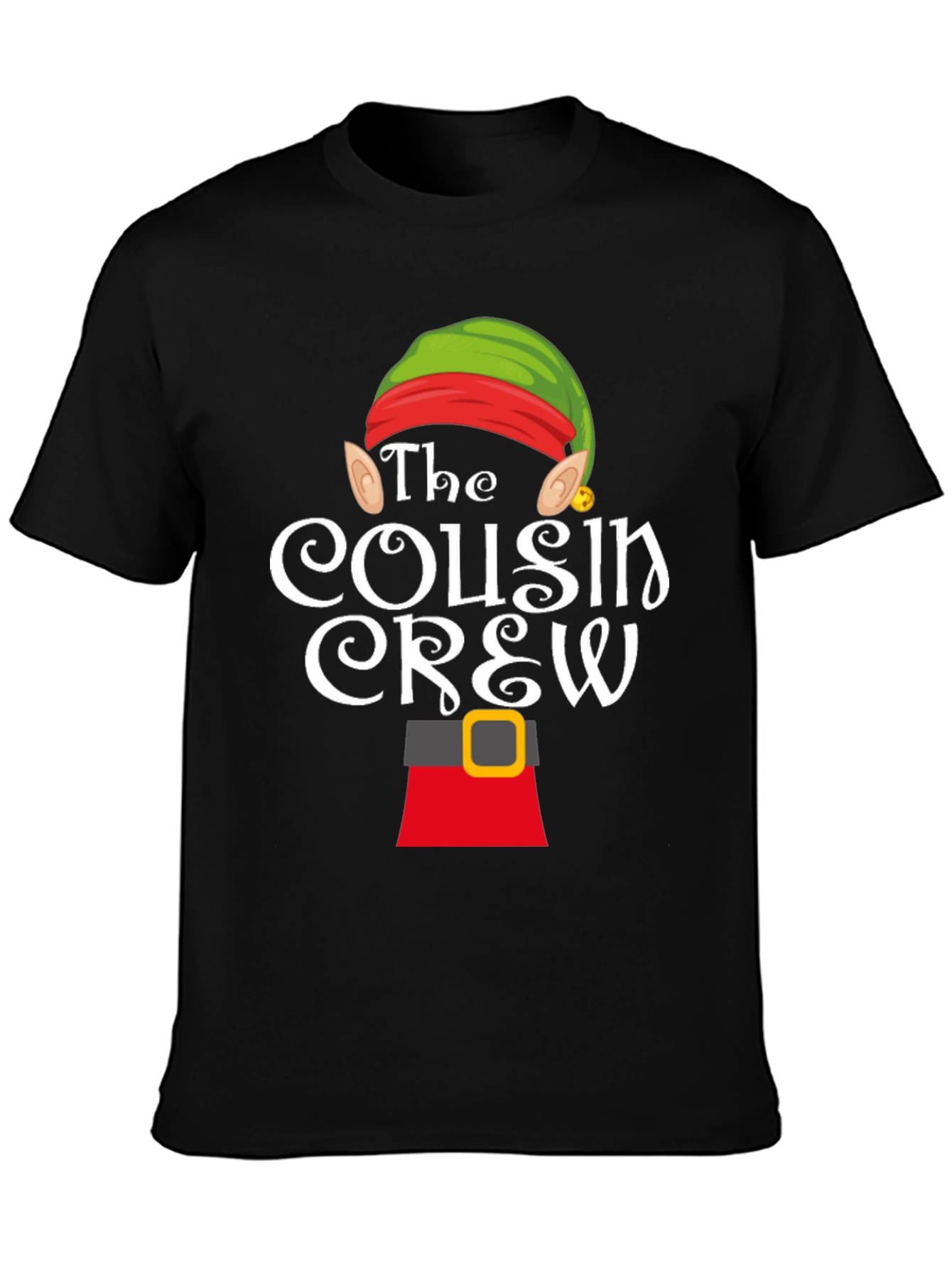 Cousin Crew Elf Shirt - Holiday Family Matching Tee