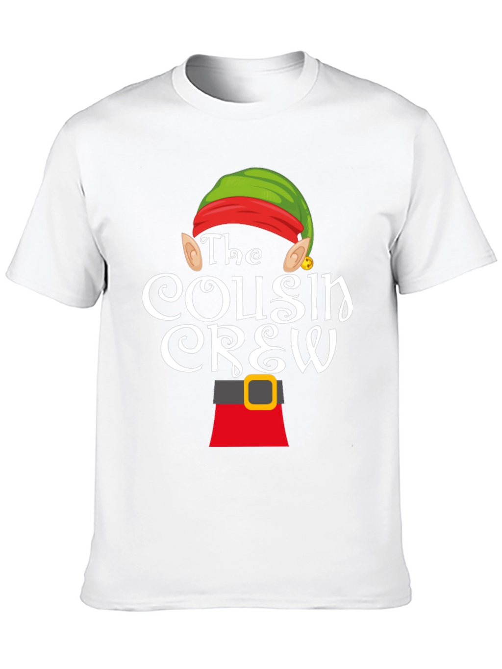 Cousin Crew Elf Shirt - Holiday Family Matching Tee
