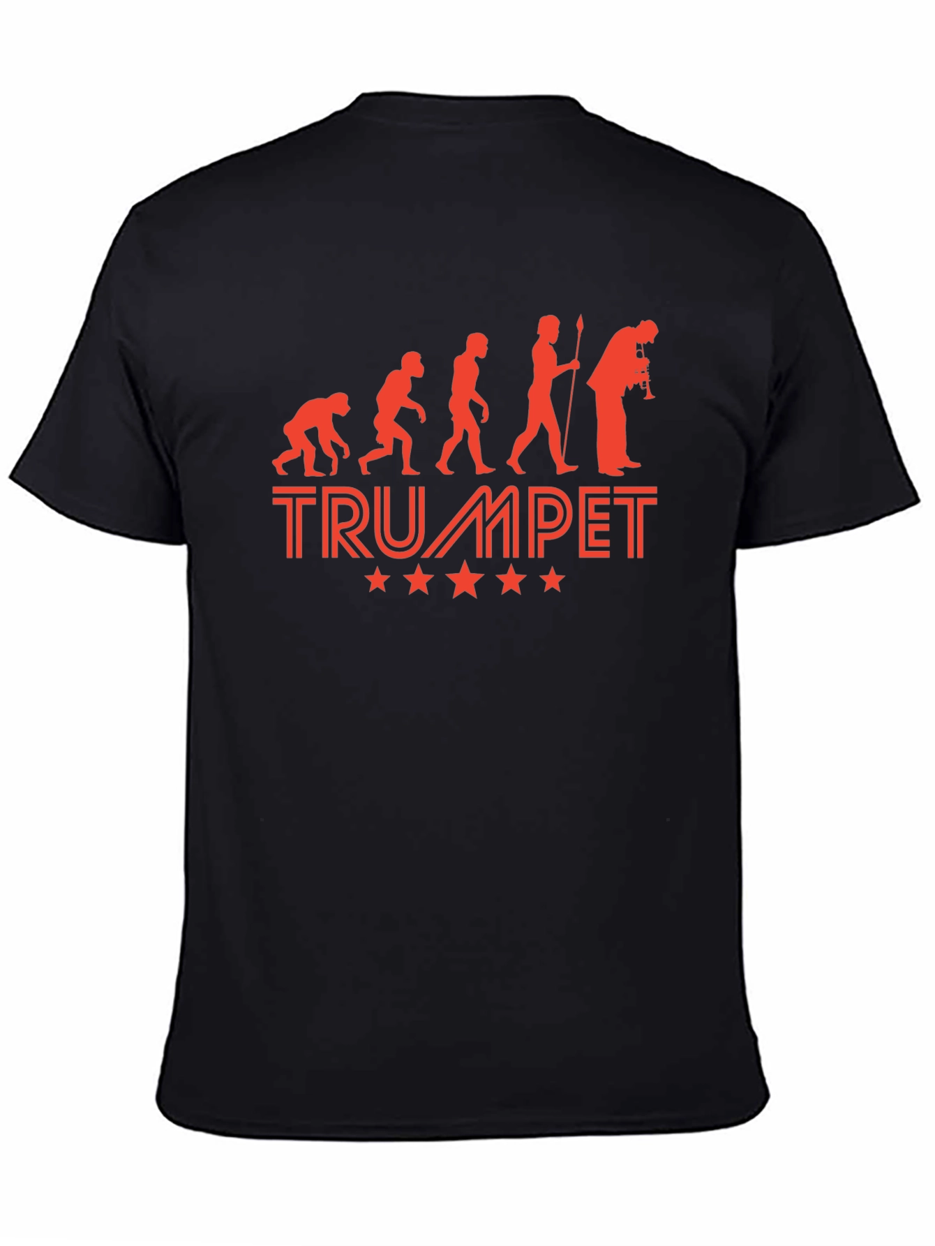 Trumpet Evolution T-Shirt - Music Lover Tee