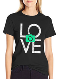 Love Camera T-Shirt - Photographer Gift