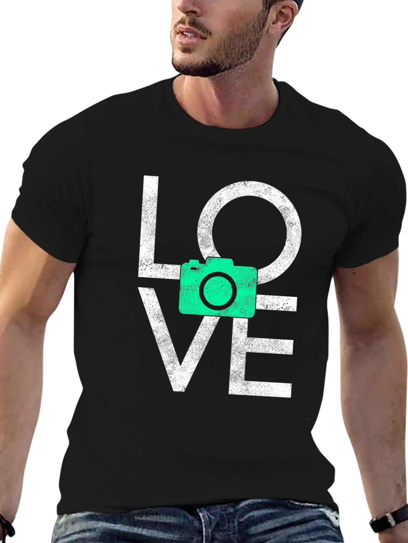 Love Camera T-Shirt - Photographer Gift